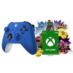 Xbox Microsoft Series Wireless Controller - Shock Blue + R400 Gift Card