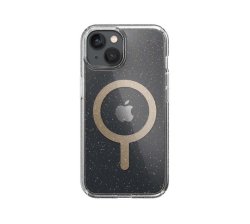 Speck Apple Iphone 14 Prestigio Perfect Clear Gliter Magsafe Case - Clear Gold