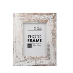 Picture Frame 2 Pack 13CM X 18CM Distressed White