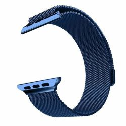 Mdm Milanese Band For Apple Watch 42 44MM -blue