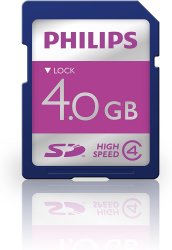 Philips Lfh 9004 4 Gb Speed Class 4 Secure Digital Card