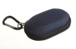 Contact Lens Storage Case With Carabiner In Navy
