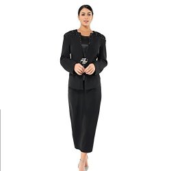 Women Kueeni Church Suits With Hats Church Dress Suit For Ladies Formal Church Clothes Suits Only 012