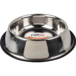 Stainless Steel Non-tip Anti-skid Dog Bowl 2.8L