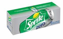 Sprite Zero Sugar Soda Pop 355ML 12OZ. Cans 12 Pack {imported From Canada}