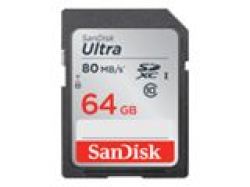 SanDisk 64GB Ultra Sdxc Uhs-i Memory Card SDSDUNC-064G-GN6IN