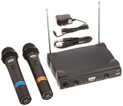 Emb Vhf EBM50A Professional Dual Wireless Microphone System
