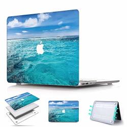 Papyhall Macbook Pro 13 Inch Case 2019 Plastic Shell Case Only Compatible 2016 2017 2018 Release Macbook Pro 13 Inch With Touch Bar Touch Id A1706 A1708 A1989 A2159 Ocean