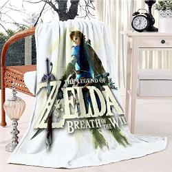 The Legend Of Zelda Breath Of The Wild Fleece Blanket Soft Plush Throw Tv Blanket Bedding Flannel Throw Shawls And Wraps Lightweight For Bed