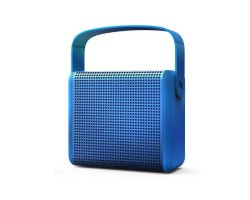 MiPOW Boomax Bluetooth Speaker in Light Blue