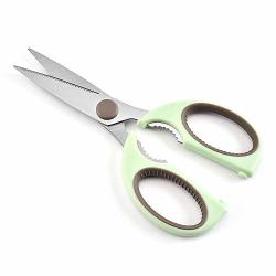 Miherom Heavy Duty Scissors Multi-purpose Kitchen Shears Soft Grip Handles 8.5" 1 Pcs