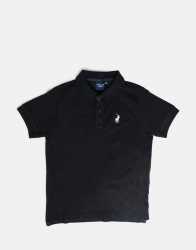 Polo Austin Black Shirt - 13-14 Black