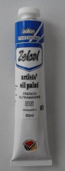French Ultramarine 50ml - Artists' Oil Paint - Zellen - Zelcol