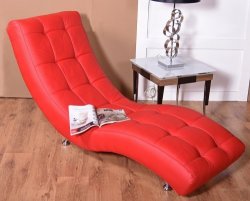 S-chaise Lounge Bonded Leather