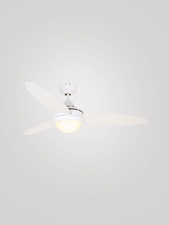 Eurolux Swirl 47" Ceiling Fan with Light