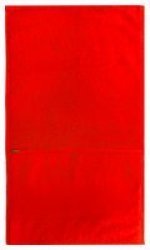 & 39 S Gym Towel With Zip 450GSM 30X075CM Tomato Red