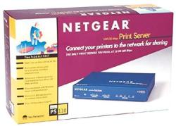 Netgear PS110 10 100 Print Server With 2 Parallel Ports