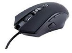 RCT Peripherals Rct Ct 15 Wired Gaming Optical USB Mouse Black 3200 Dpi - RCT-CT15-1