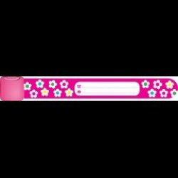 4AKID Infoband Pink Flowers
