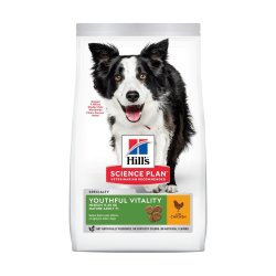 Canine Senior Vitality 7+ Medium Chicken Dog Food - 12KG
