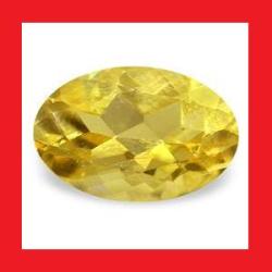 Citrine Madeira - Golden Yellow Oval Facet - 0.45cts