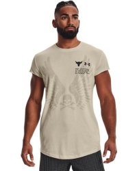 Men's Project Rock Cutoff T-Shirt - Stone LG