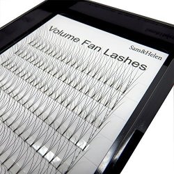 Individual Cluster Lashes Premade Russian Volume 3D Pre Fanned Eyelash Extensions 0.07MM C Curl 9MM 10MM 11MM 12MM 13MM 14MM 11MM
