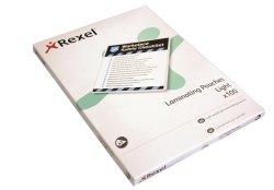 Rexel A3 150MICRON Light Laminating Pouches 100 Pack