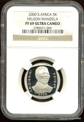 The Ultimate Mandela "smiley" PF69 Ultra Cameo Only 26 Graded This High - Only One Graded Higher