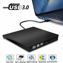External DVD Drive USB 3.0 Portable Cd dvd+ -rw Drive dvd Player For Laptop Cd Rom Burner Compatible With Laptop Desktop PC Windows Linux Os Apple Mac