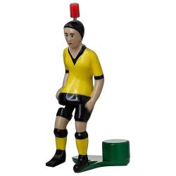 Top-kicker In Yellow And Black For Soccer Games