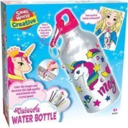 Small World Toys Unicorn Water Bottle