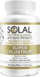 Solac Solal Super Colostrum - Immune System Support 120 Capsules