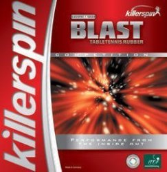 Killerspin Blast Max Table Tennis Rubber Red