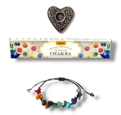 Chakra Healing Kit With Incense & Bracelet