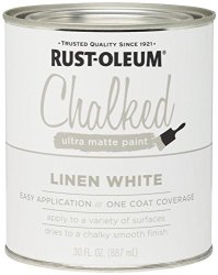 RUST-OLEUM Rustoleum 285140 30 Oz Linen White Chalked Ultra Matte Paint