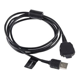Eforcity USB Cable cord Compatible With Sony Cybershot W55 W70 W90