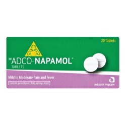 Adco Napamol Tabs 20