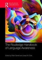 The Routledge Handbook Of Language Awareness Hardcover