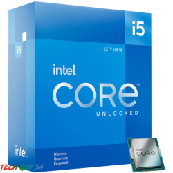 Intel 12TH Gen Core I5-12400F LGA1700 2.5GHZ 6-CORE Cpu