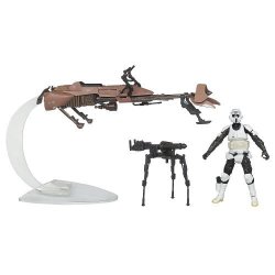 Hasbro Star Wars Speeder Biker With Scout Trooper Toys R Us Exclusive 2012 By Hasbro
