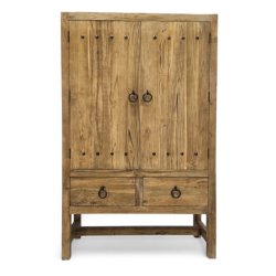 Harvest Teak Cabinet Furniture Sotran Dekorativ