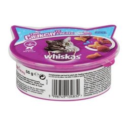 Whiskas Trio Cat Treats Seafood 55G