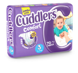 Cuddlers - Comfort - Size 3 - 70S