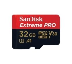 SanDisk Extreme Pro Microsdhc 32GB And Sd Adapter And Rescuepro Deluxe 100MBS A1 C10 V30 Uhs I U3