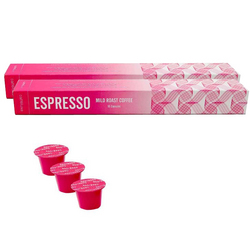 Caffeluxe Espresso Coffee Capsules Mild Roast