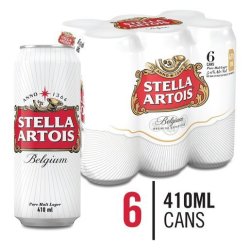 STELLAR Premium Lager Beer 6 X 410ML