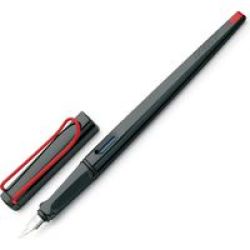 Joy Fountain Pen - 1.1 Nib With T10 Blue Cartridge Black And Red