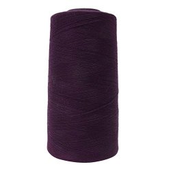 Polyester Spool Hand Machine Purple Sewing Overlocking Serger 5000 Mtr Thread
