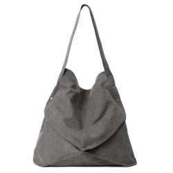 Women Canvas Irregularity Tote Bag Handbag Casual Shoulder Bag